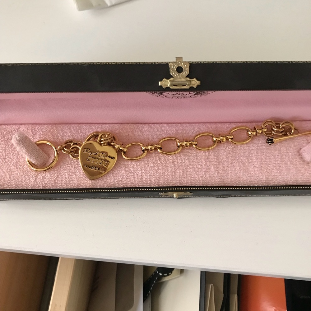 Juicy couture gold bracelet